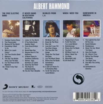 5CD/Caja Albert Hammond: Original Album Classics