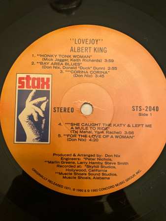 LP Albert King: Lovejoy