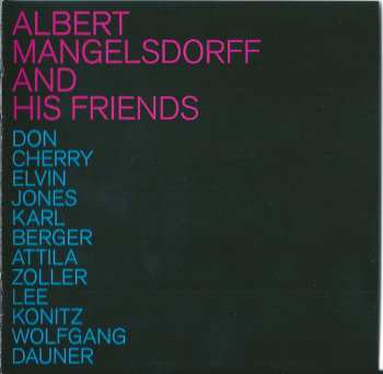 CD Albert Mangelsdorff: Albert Mangelsdorff And His Friends