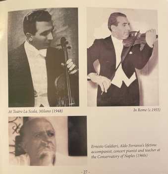 18CD/Caja Aldo Ferraresi: The Art Of Violin 1 - Aldo Ferraresi: 1923-1979 Unreleased Recordings DLX