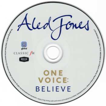 CD Aled Jones: One Voice: Believe