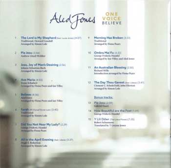 CD Aled Jones: One Voice: Believe