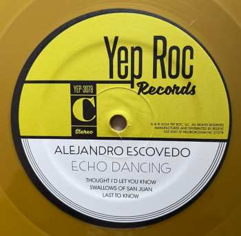 2LP Alejandro Escovedo: Echo Dancing CLR