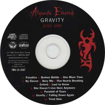 2CD Alejandro Escovedo: Gravity