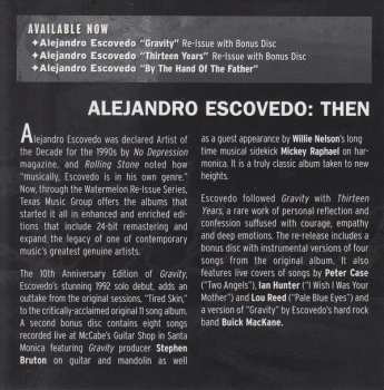 2CD Alejandro Escovedo: Gravity