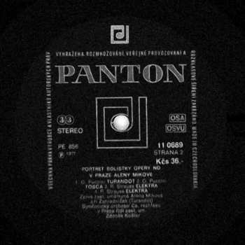 LP Jaroslav Krombholc: Dalibor, Dvé Vdovy, Libuše, Šarka, Jeji Pastorkyna, Turandot, Tosca, Elektra