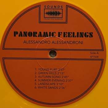LP Alessandro Alessandroni: Panoramic Feelings CLR | LTD