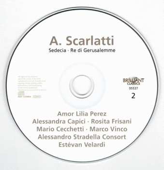 2CD Alessandro Scarlatti: Sedecia • Re Di Gerusalemme