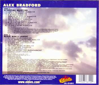 2CD Alex Bradford: A Lifetime Believing / Black Man's Lament