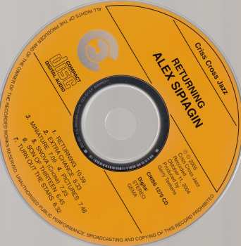 CD Alex Sipiagin: Returning