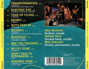 LP Alex Skolnick Trio: Transformation (limited Edition Blue Vinyl)