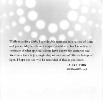 CD Alex Theory: Light