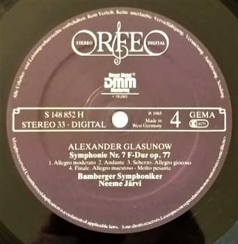 2LP Alexander Glazunov: Symphonien 2•4•7 • Konzertwalzer