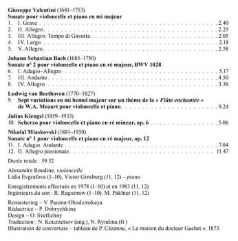 CD Alexander Rudin: Cello