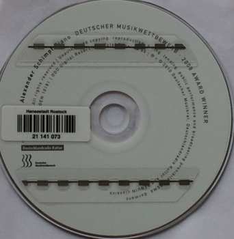 CD Alexander Schimpf: Piano Works By Mozart, Beethoven, Albéniz, Debussy & Sieber