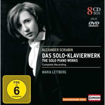 8CD/DVD/Caja Alexander Scriabine: Das Solo-Klavierwerk - The Solo Piano Works - Complete Recording