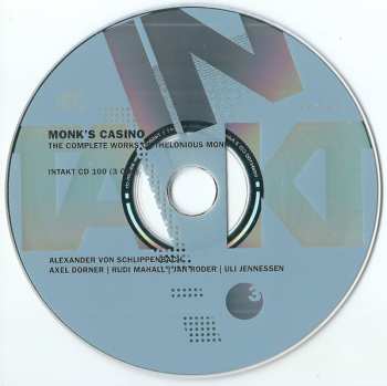 3CD/Caja Alexander von Schlippenbach: Monk's Casino (The Complete Works Of Thelonious Monk)
