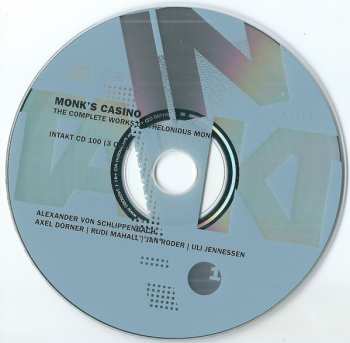 3CD/Caja Alexander von Schlippenbach: Monk's Casino (The Complete Works Of Thelonious Monk)