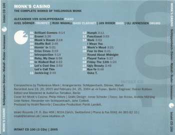 3CD/Caja Alexander von Schlippenbach: Monk's Casino (The Complete Works Of Thelonious Monk)