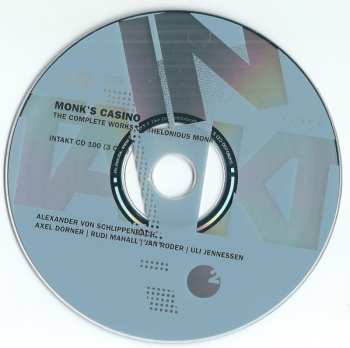 3CD/Caja Alexander von Schlippenbach: Monk's Casino (The Complete Works Of Thelonious Monk)