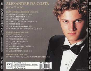 CD Alexandre Da Costa: Hendrix McCartney & Ysaye