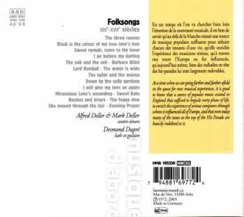 CD Alfred Deller: Folksongs