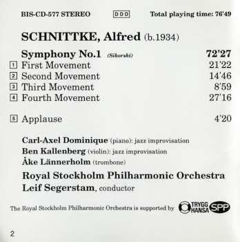 CD Kungliga Filharmonikerna: Symphony No. 1
