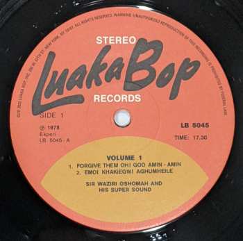 5LP/Caja Waziri Oshomah: Vol. 1-5 (1978-1984) LTD