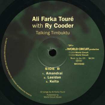 2LP Ali Farka Touré: Talking Timbuktu