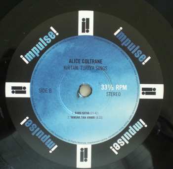 2LP Alice Coltrane: Kirtan: Turiya Sings