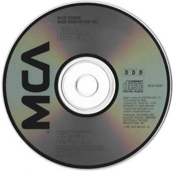 CD Alice Cooper: Raise Your Fist And Yell