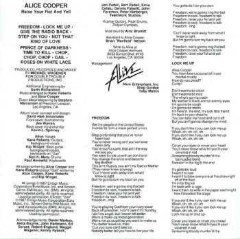 CD Alice Cooper: Raise Your Fist And Yell