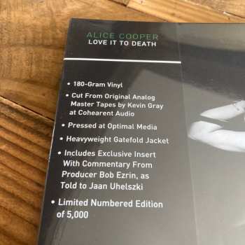 LP Alice Cooper: Love It To Death LTD | NUM