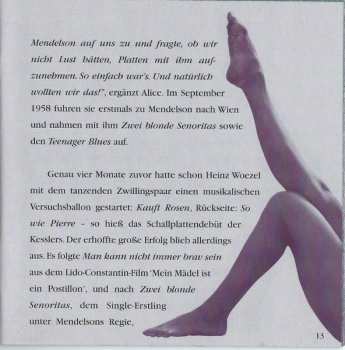 CD Alice & Ellen Kessler: Zwei Blonde Senoritas