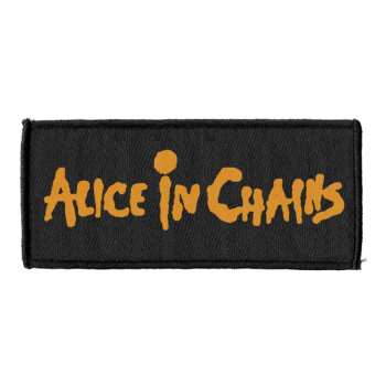 Merch Alice In Chains: Aplicación Logo Alice In Chains (woven)