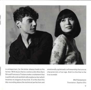 CD Alice Sara Ott: Scandale