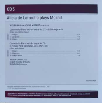 6CD/Caja Wolfgang Amadeus Mozart: Piano Concertos Nos. 9, 10, 19-27 - Sonata For 2 Pianos