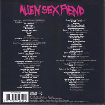 5CD/Caja Alien Sex Fiend: Classic Albums Volume 3