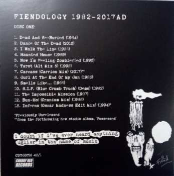 3CD Alien Sex Fiend: Fiendology