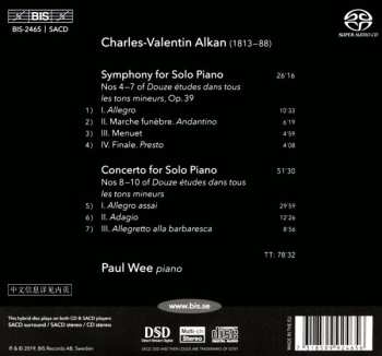 SACD Charles-Valentin Alkan: Symphony For Solo Piano • Concerto For Solo Piano