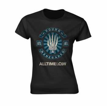 Merch All Time Low: Camiseta Mujeres Skele Spade