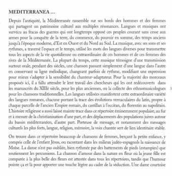 CD Alla Francesca: Mediterranea