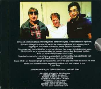 CD/DVD Allan Holdsworth: Jarasum International Jazz Festival 2014 자라섬국제재즈페스티벌 라이브