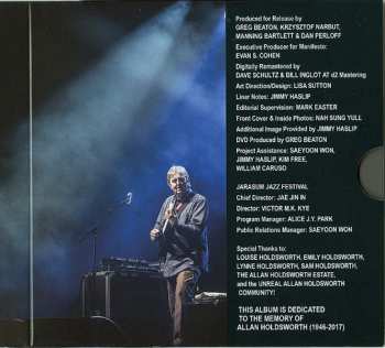 CD/DVD Allan Holdsworth: Jarasum International Jazz Festival 2014 자라섬국제재즈페스티벌 라이브
