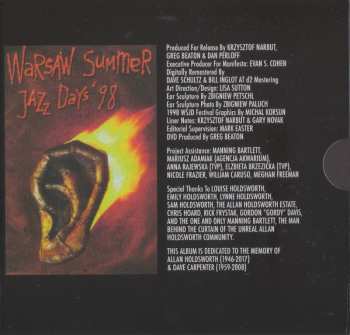 CD/DVD Allan Holdsworth: Warsaw Summer Jazz Days '98