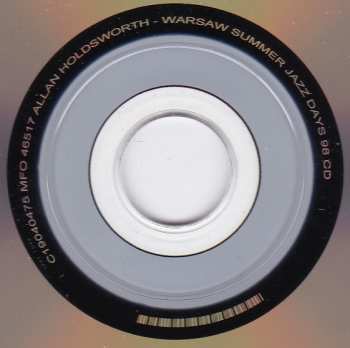 CD/DVD Allan Holdsworth: Warsaw Summer Jazz Days '98