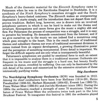 CD Norrköping Symphony Orchestra: Symphony No.7 / Symphony No.11