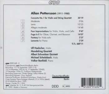 CD Ulf Hoelscher: Violin Concerto No 1, Chamber Works