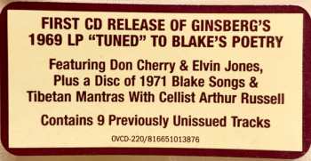 2CD Allen Ginsberg: The Complete Songs Of Innocence And Experience