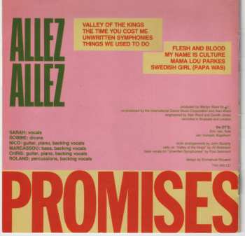 CD Allez Allez: Promises + African Queen